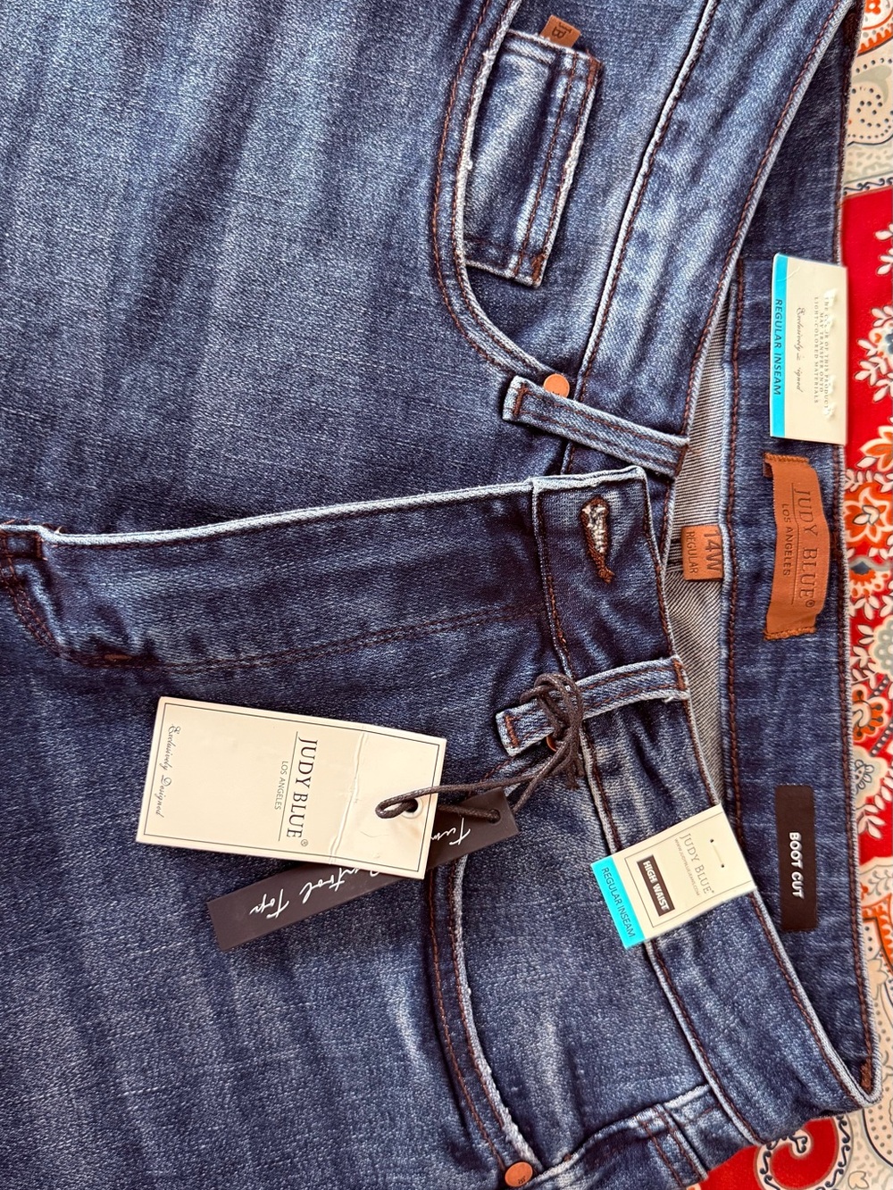 Judy Blue Indigo Blue Bootcut Jeans